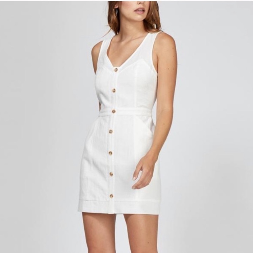 Greylin Althea Mini Dress in White | Large